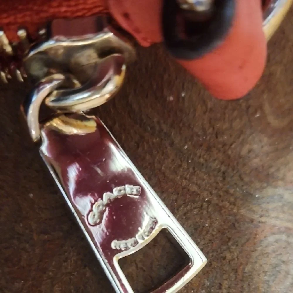 Coach tote coral